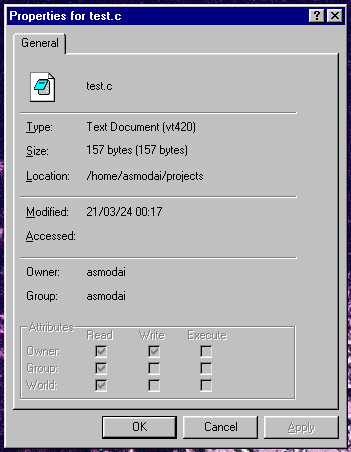 File properties