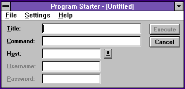 Program Starter