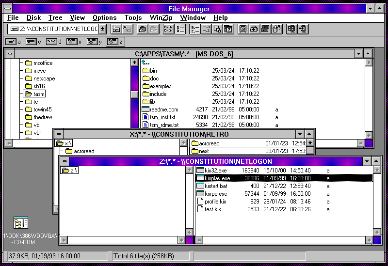 Browsing network shares with File Manager